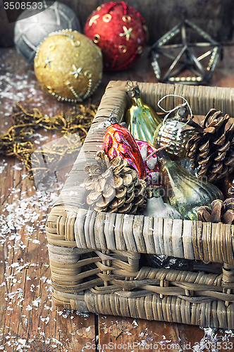 Image of Christmas decorations