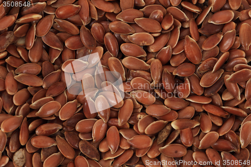 Image of flaxseed background