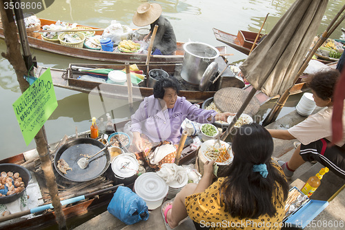 Image of ASIA THAILAND SAMUT SONGKHRAM THA KHA FLOATING MARKET