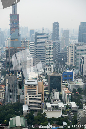 Image of ASIA THAILAND BANGKOK RIVERSIDE SKYLINE