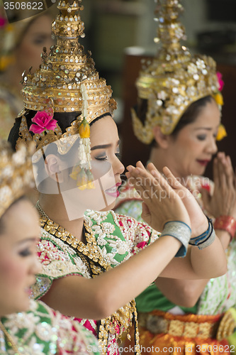 Image of ASIA THAILAND BANGKOK ERAWAN SHRINE DANCE