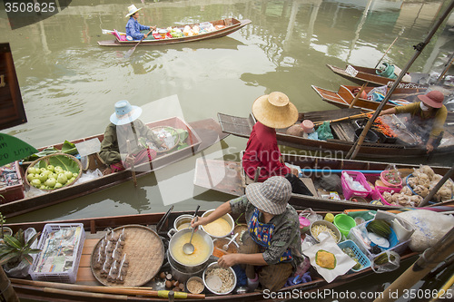 Image of ASIA THAILAND SAMUT SONGKHRAM THA KHA FLOATING MARKET