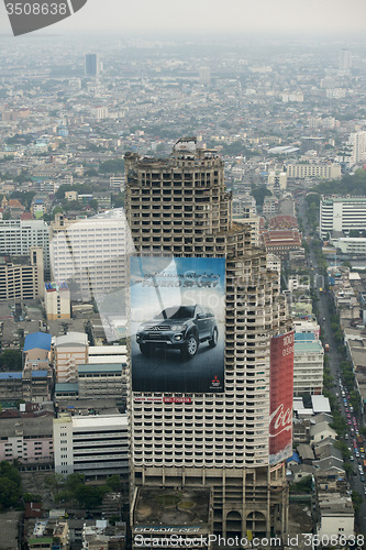 Image of ASIA THAILAND BANGKOK RIVERSIDE SKYLINE