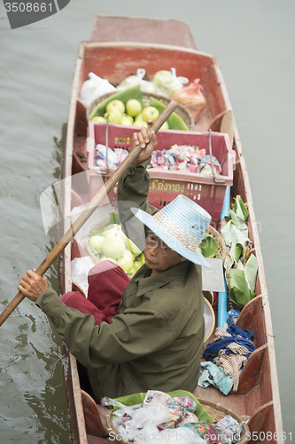 Image of ASIA THAILAND SAMUT SONGKHRAM THA KHA FLOATING MARKET