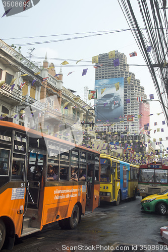 Image of ASIA THAILAND BANGKOK RIVERSIDE CITY LIFE BUS