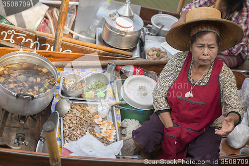 Image of ASIA THAILAND SAMUT SONGKHRAM THA KHA FLOATING MARKET