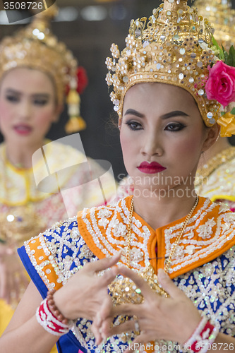 Image of ASIA THAILAND BANGKOK ERAWAN SHRINE DANCE
