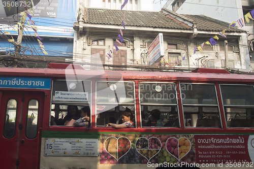 Image of ASIA THAILAND BANGKOK RIVERSIDE CITY LIFE BUS