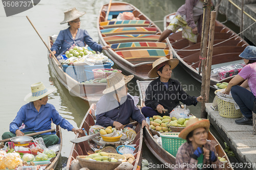 Image of ASIA THAILAND SAMUT SONGKHRAM THA KHA FLOATING MARKET