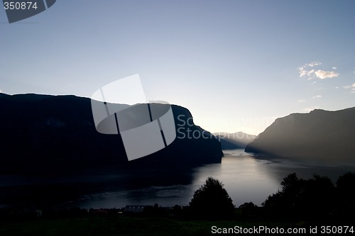 Image of Evening Fjord View