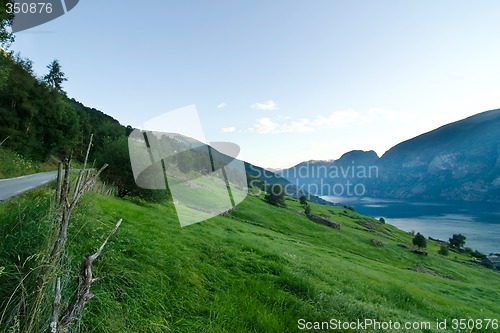 Image of Evening Fjord View