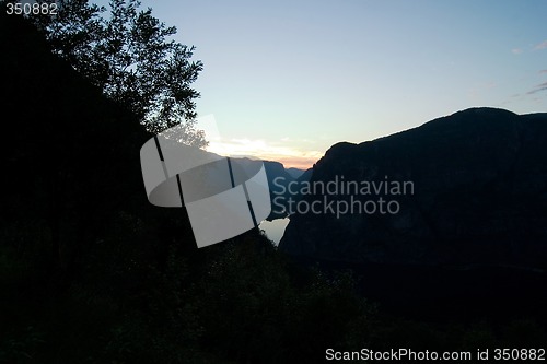 Image of Evening Fjord View