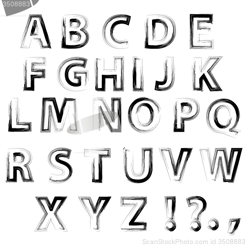 Image of Sketch Alphabet 