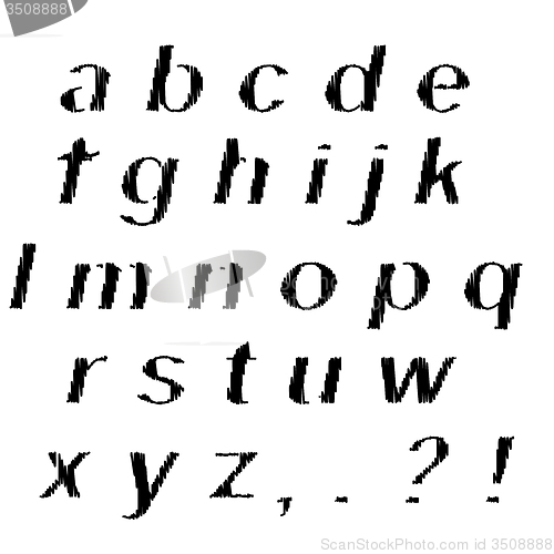 Image of Sketch Alphabet