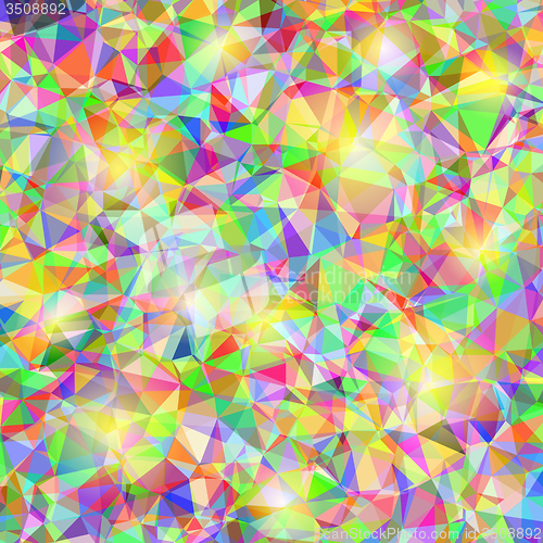 Image of Abstract Colorful Polygonal Background.