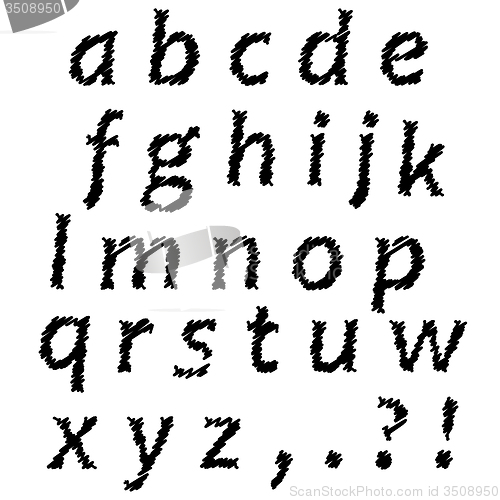 Image of Sketch Alphabet 