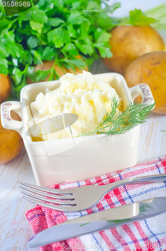 Image of mashed potato