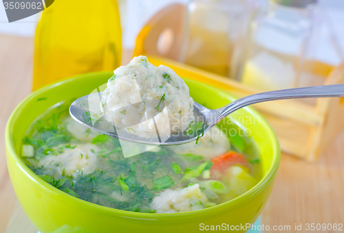 Image of fresh soup