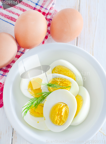 Image of boiled eggs