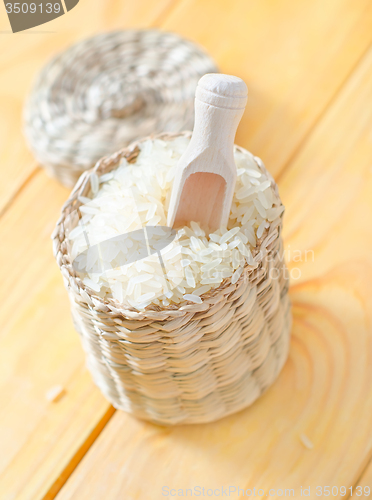 Image of raw rice