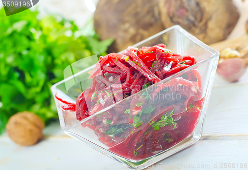 Image of salad with beet