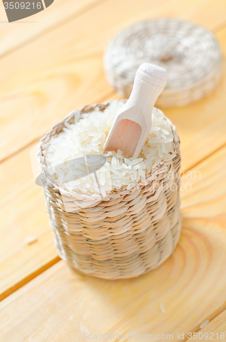 Image of raw rice