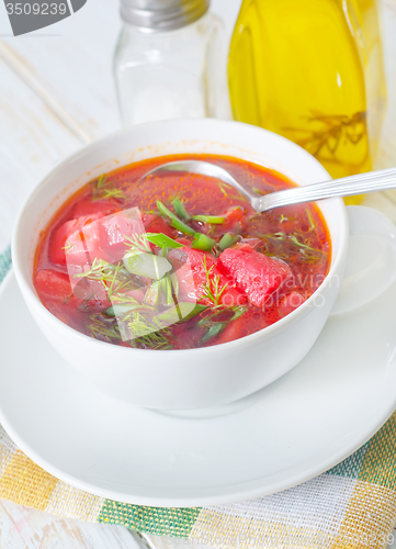 Image of fresh soup