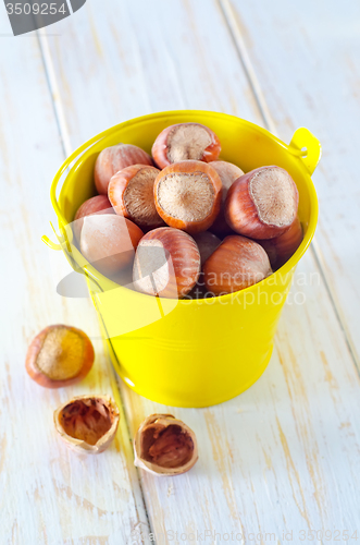 Image of hazelnuts