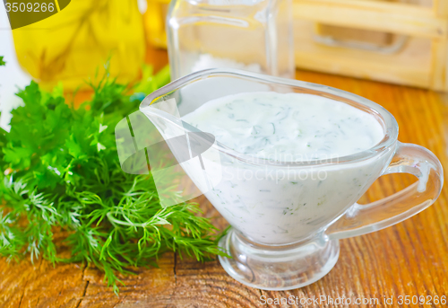 Image of white sauce