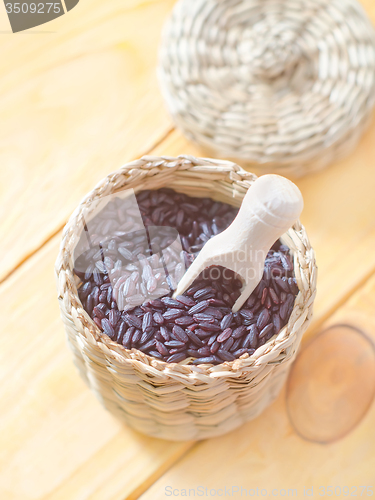 Image of black rice