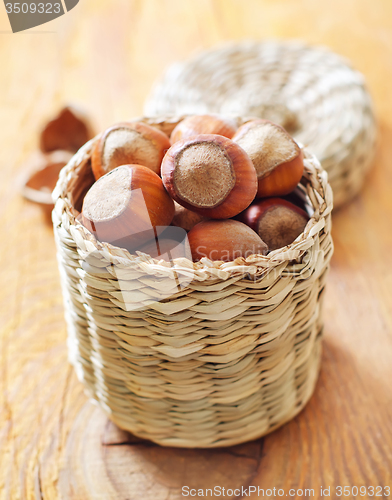 Image of hazelnuts