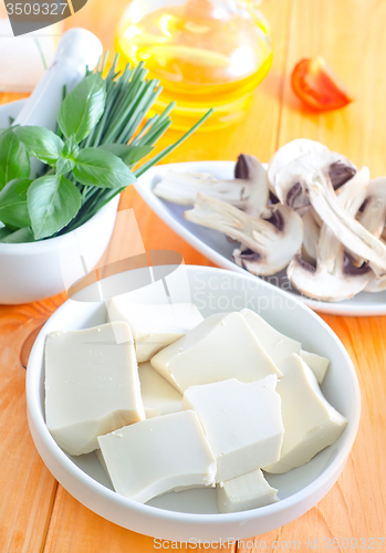 Image of ingredients for lasagna