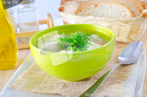 Image of fresh soup