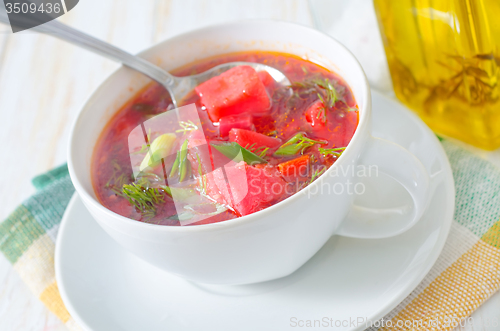 Image of fresh soup