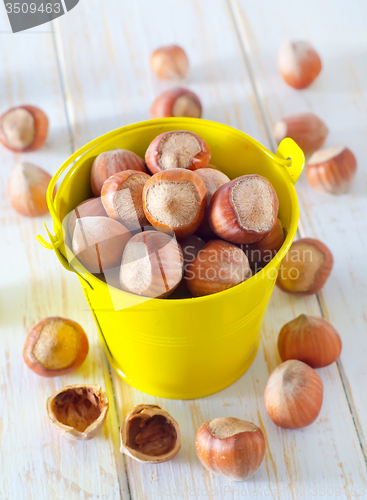 Image of hazelnuts