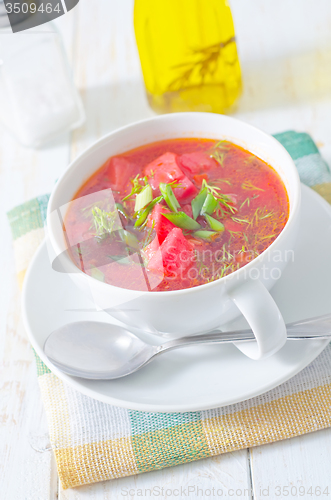 Image of fresh soup