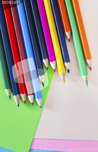 Image of color pencils