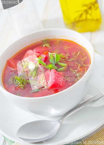 Image of fresh soup