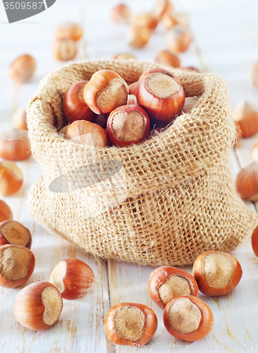 Image of hazelnuts