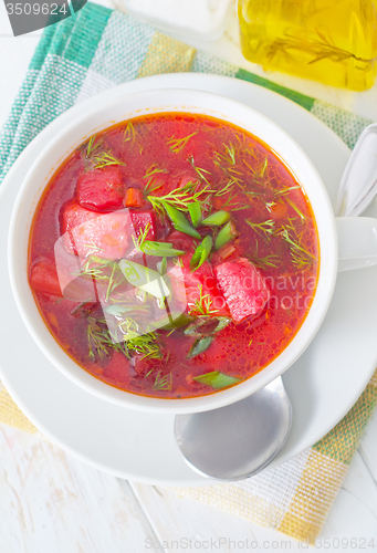 Image of fresh soup