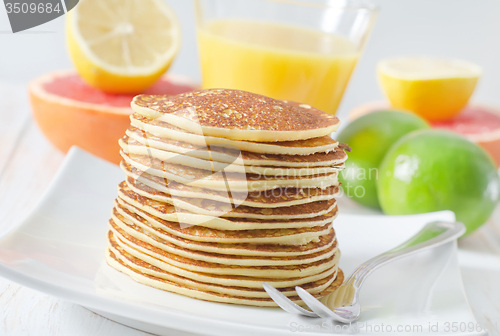 Image of pancakes with fruit