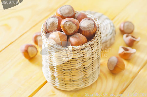 Image of hazelnuts