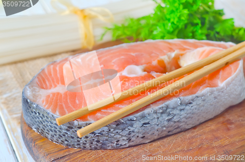 Image of red salmon