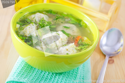 Image of fresh soup