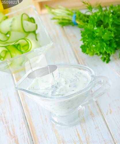 Image of white sauce