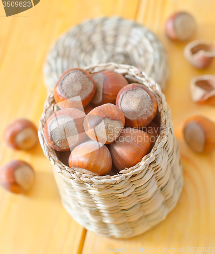 Image of hazelnuts