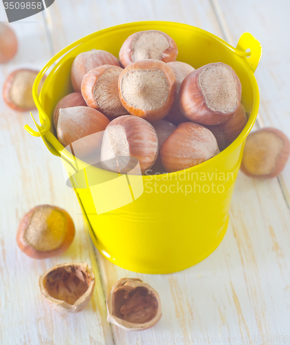 Image of hazelnuts