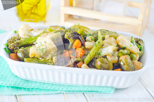 Image of fried vegetables