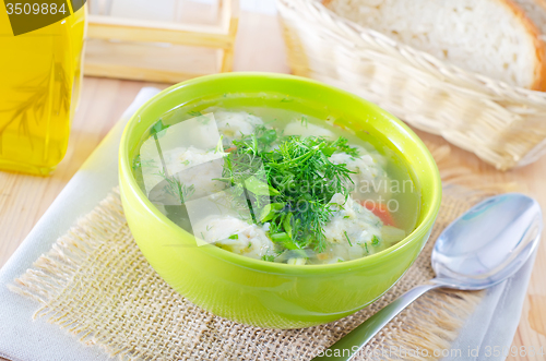 Image of fresh soup