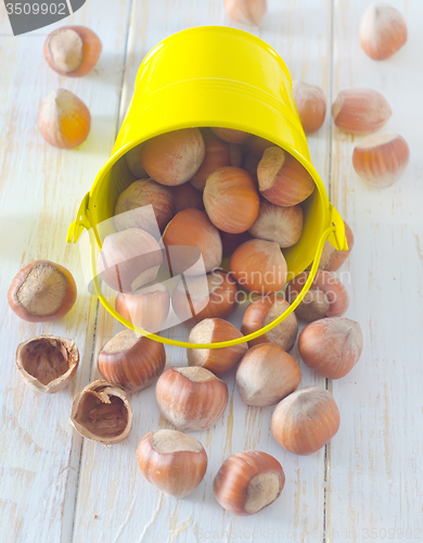 Image of hazelnuts